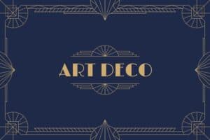 Vintage art deco