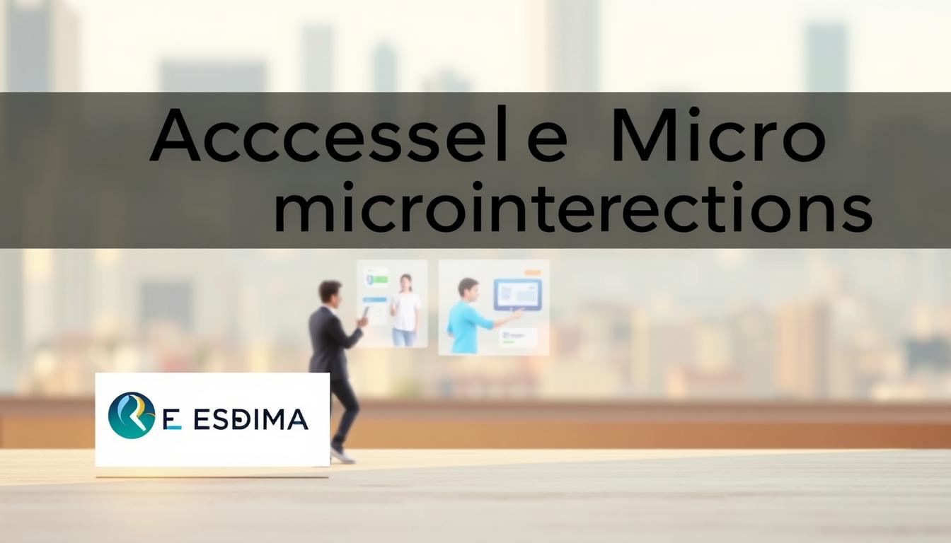 Diseño accesible: microinteracciones y patrones UXque convierten